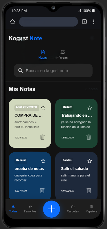 Generación de Notas
